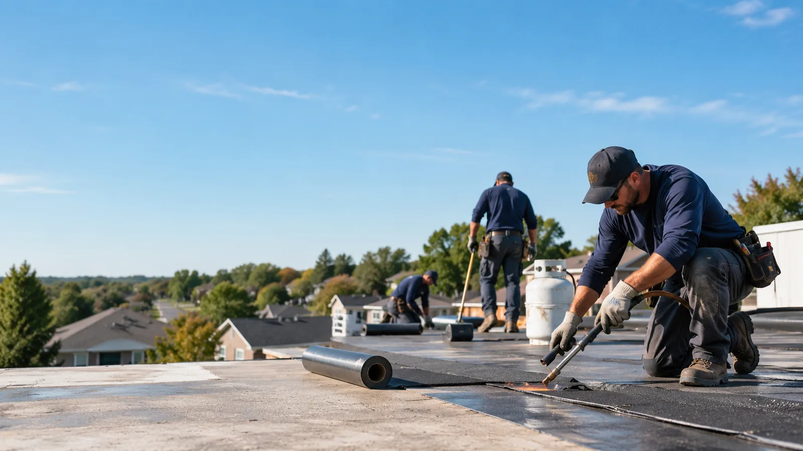 Flat Roof Leak Repair providers in Smithshire, IL